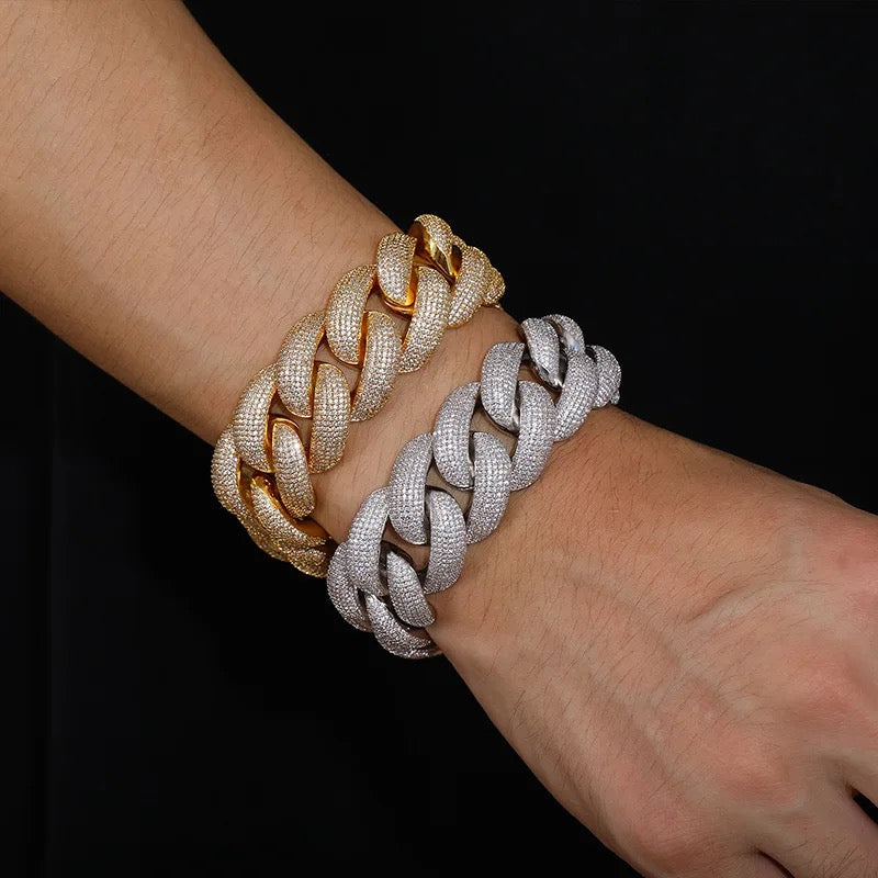 Giant Cuban Bracelets 25mm