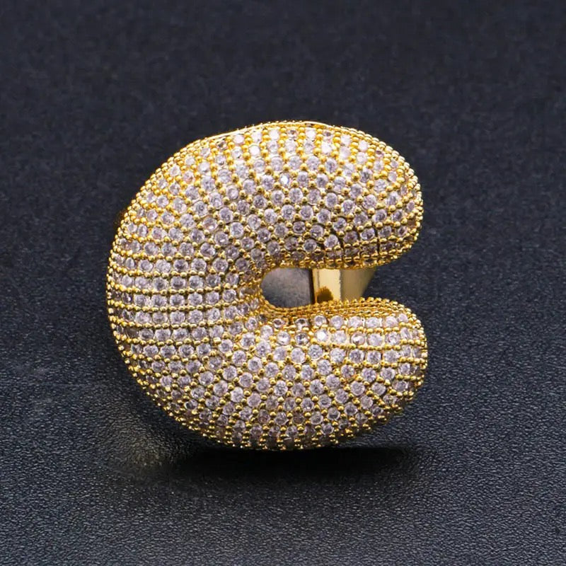 Lettere ALFABETO Rings NOME PERSONALIZZABILE