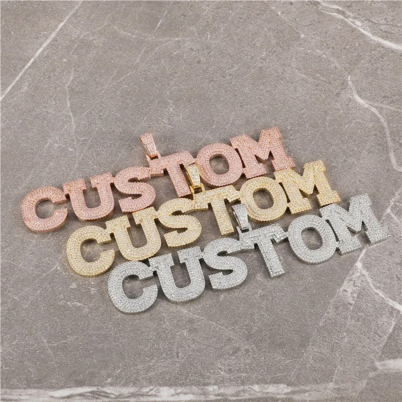 Taten Rays / CUSTOM Chains con NOME PERSONALIZZABILE