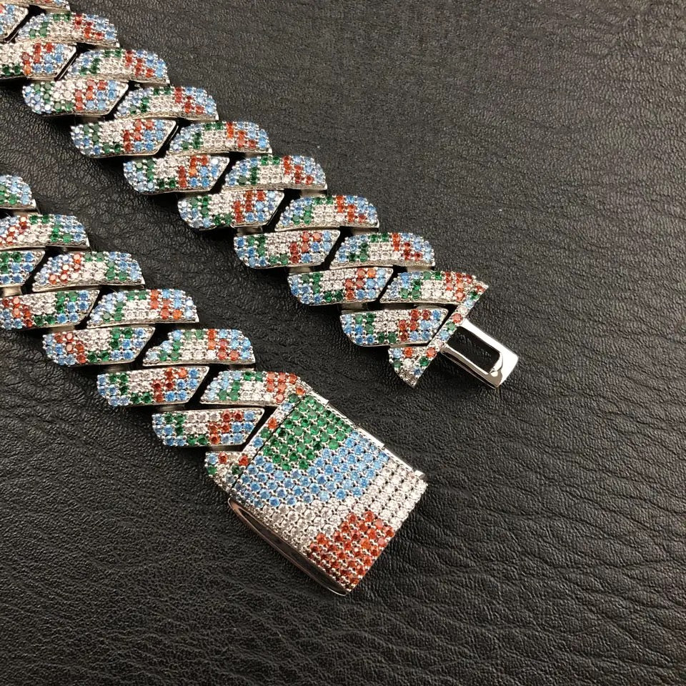 Italia Cuban Chain Tricolor 🇮🇹