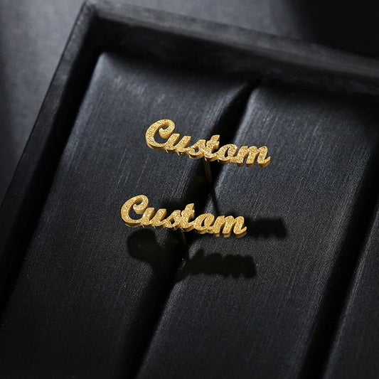 Name Custom Earrings