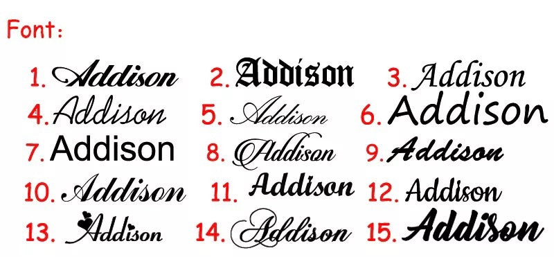 Name Custom Earrings